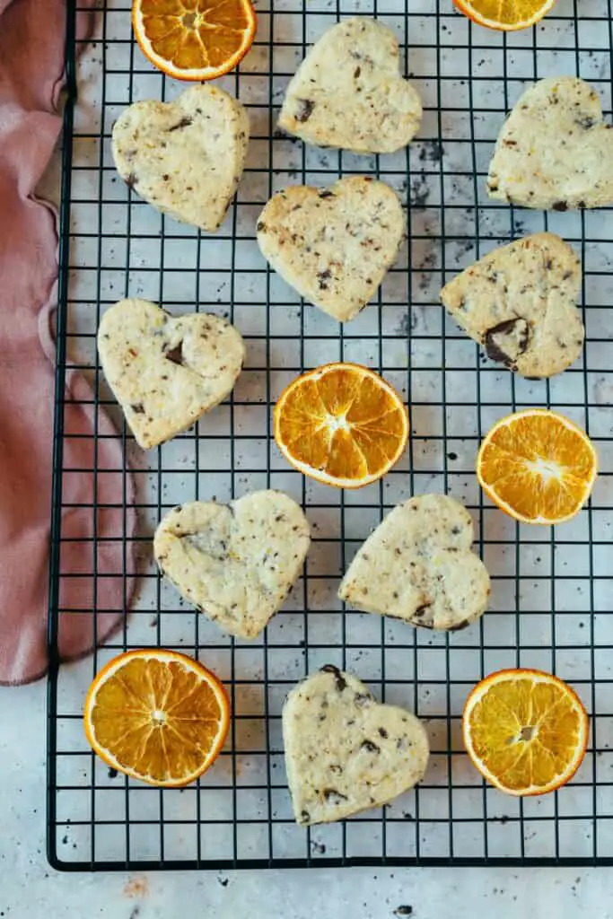 Orangen Schoko Plätzchen