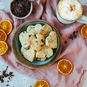 Orangen Schoko Plätzchen