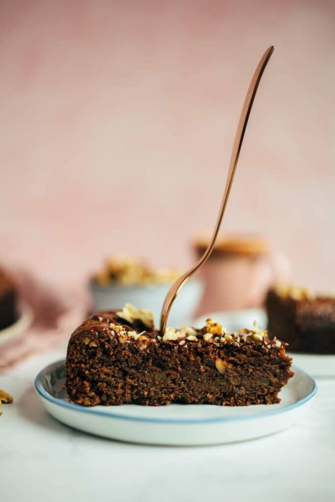 Schweizer Walnuss-Schoko Kuchen (glutenfrei) 