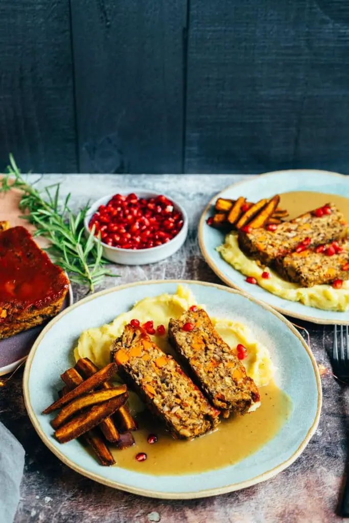 veganer Proteinbraten (Rezept)