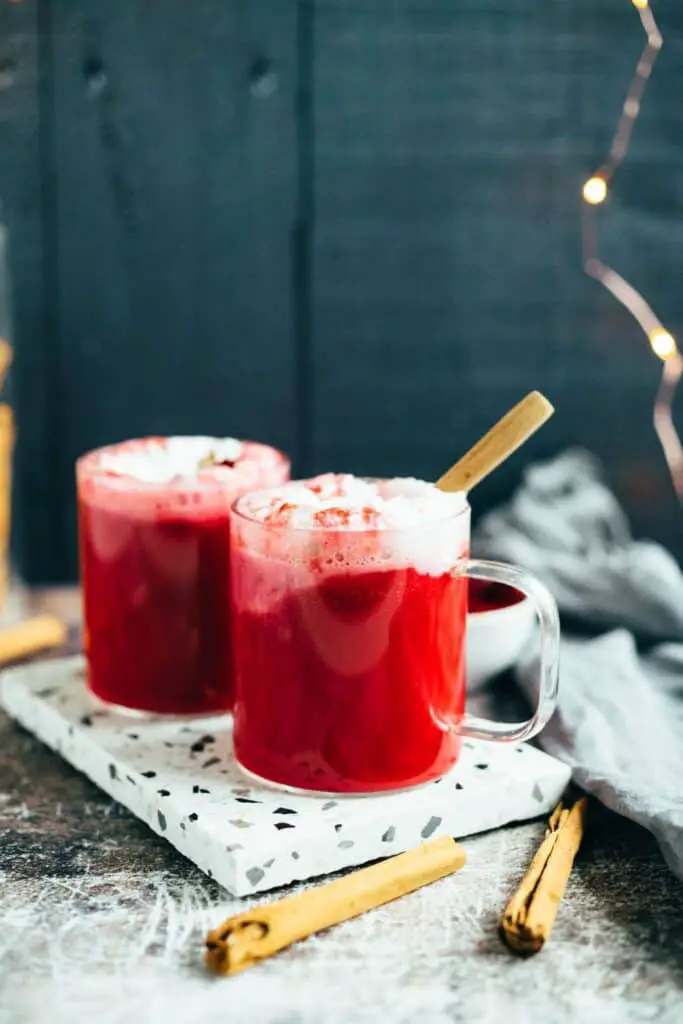 Rote Beete Latte (10 Minuten)