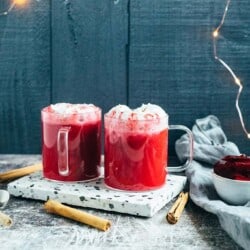 Rote Beete Latte (10 Minuten)