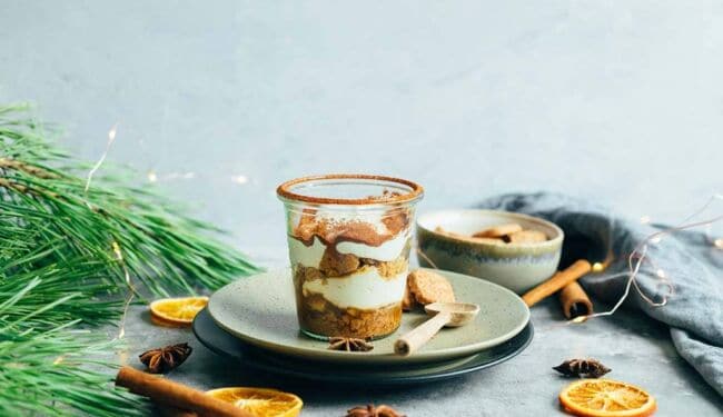 veganes Spekulatius Tiramisu