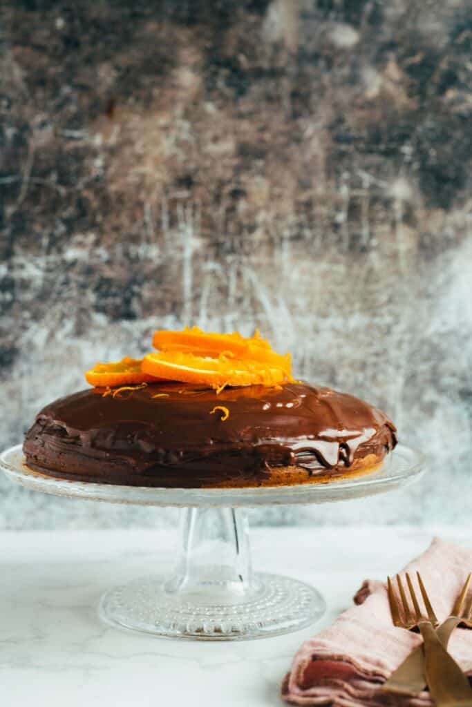 Jaffa Kuchen (vegan & glutenfrei) Rezept