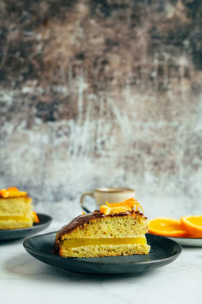 Jaffa Kuchen (vegan & glutenfrei) Rezept