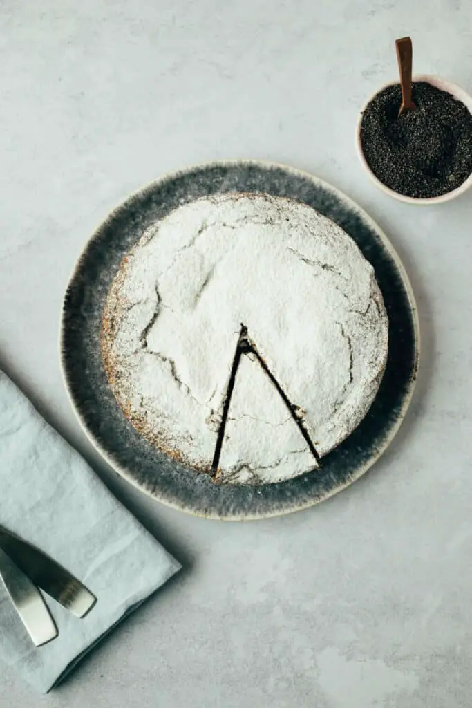 Schneller Mohnkuchen (30 Minuten) vegan & glutenfrei