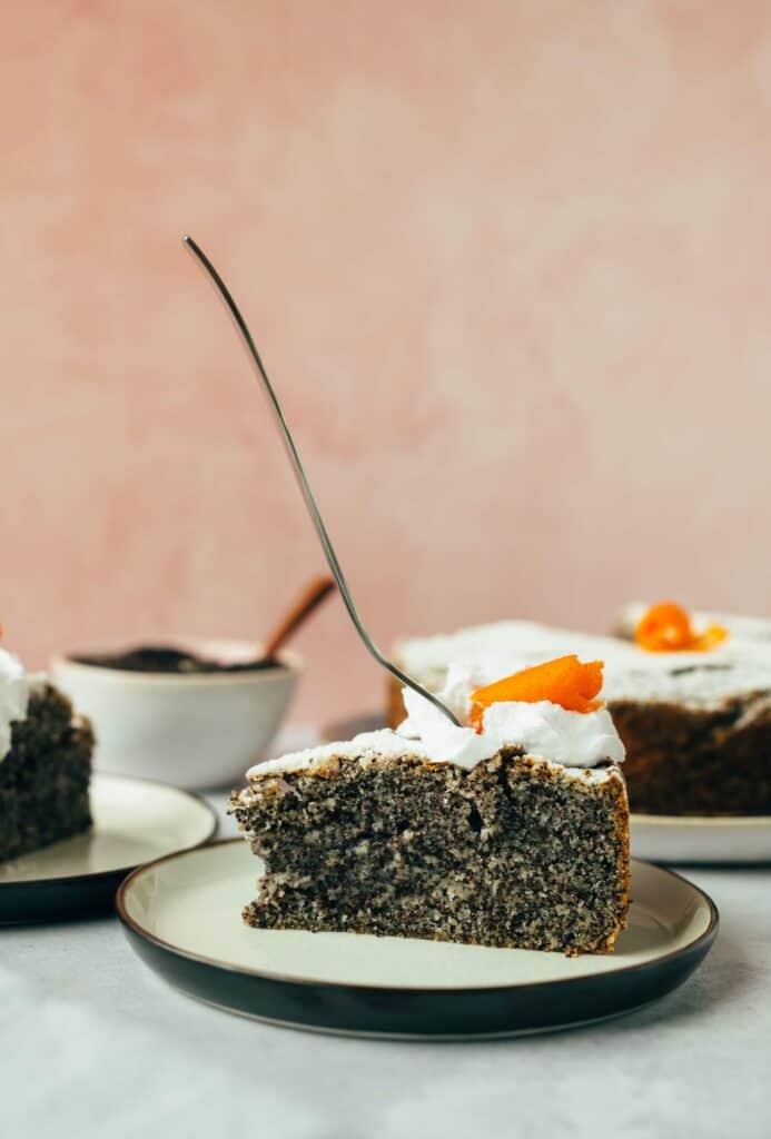 Schneller Mohnkuchen (30 Minuten) vegan & glutenfrei