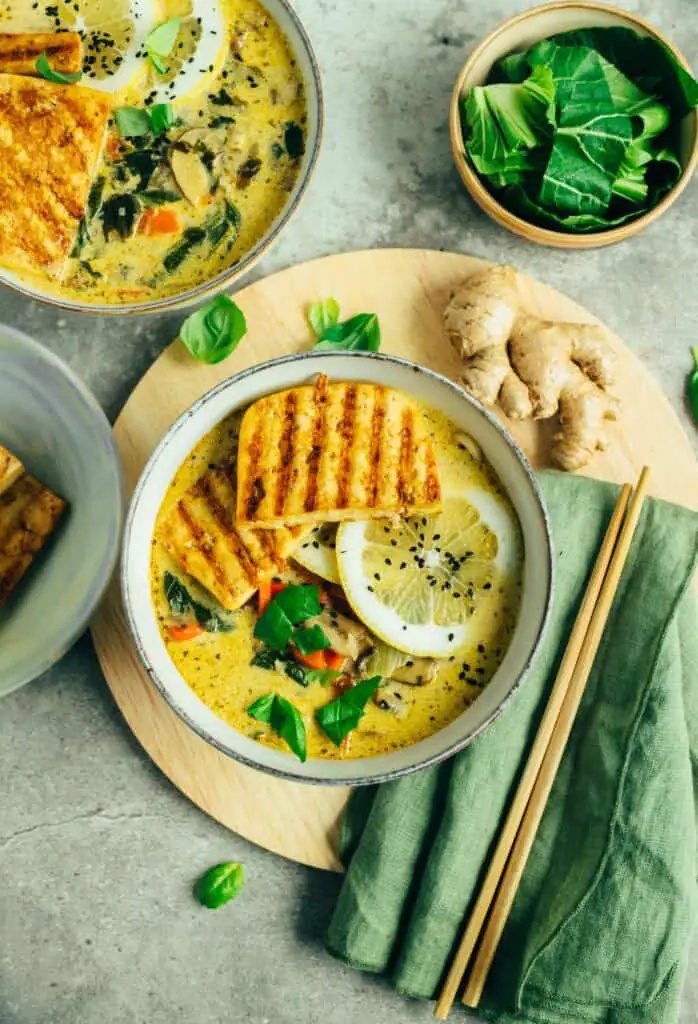 Thai Suppe (30 Minuten) - vegan & glutenfrei