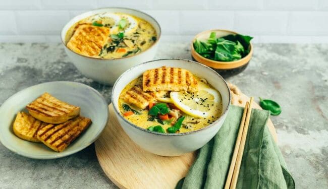 Thai Suppe (30 Minuten) - vegan & glutenfrei