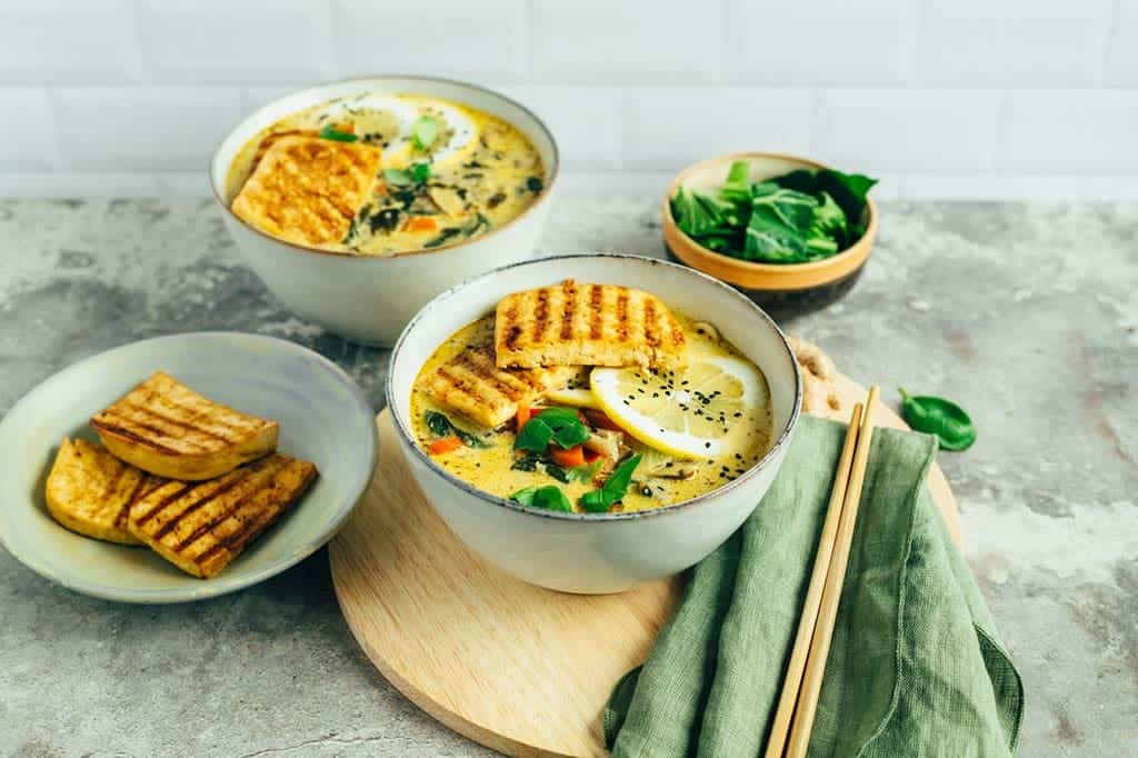 Thai Suppe (30 Minuten) - vegan & glutenfrei