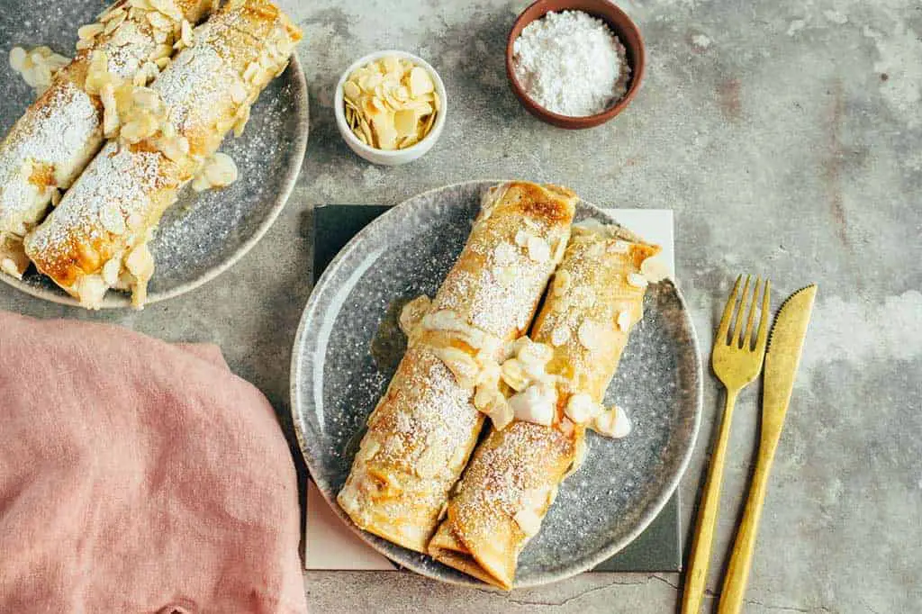 Vegane Palatschinken überbacken