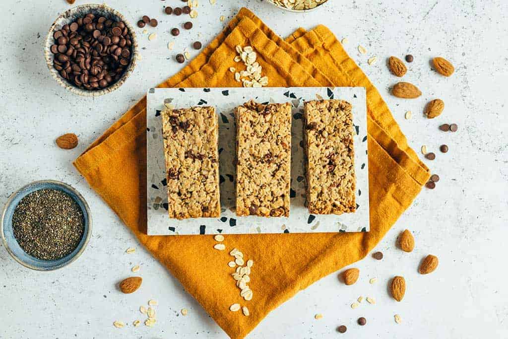 Granola Schnitten 25 Minuten Vegan Glutenfrei Vegane Vibes