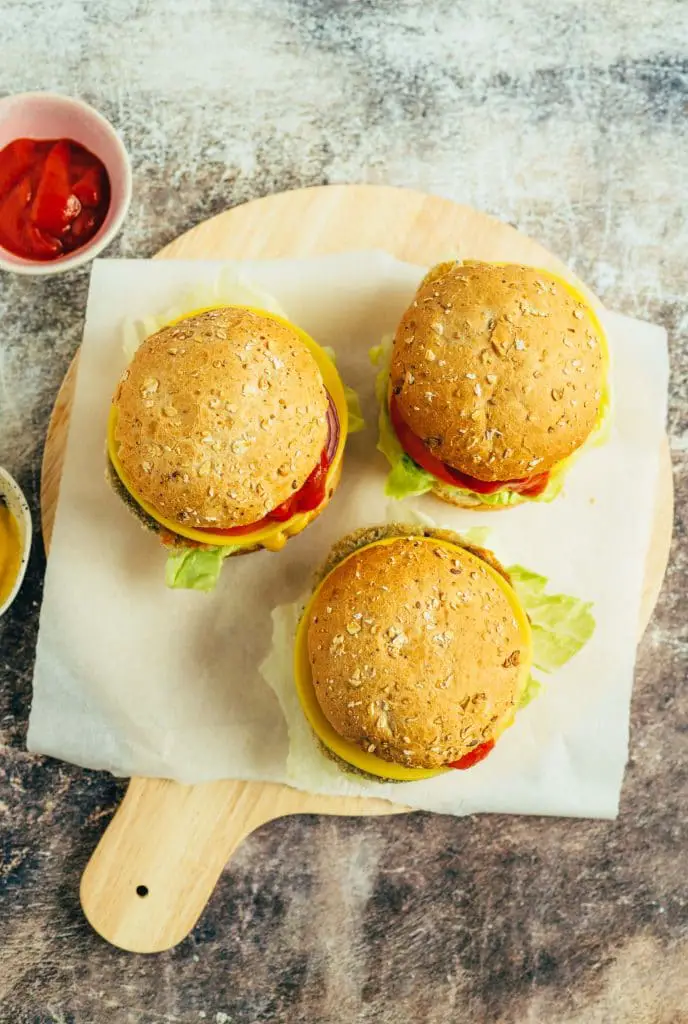 Portobello Burger (35 Minuten) vegan