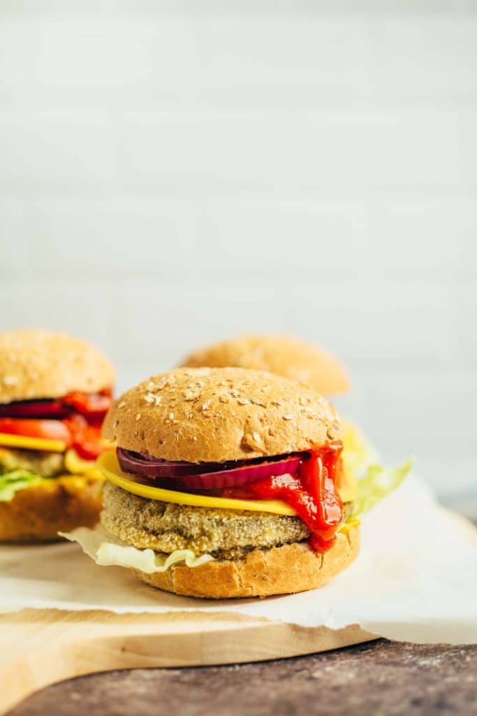 Portobello Burger (35 Minuten) vegan