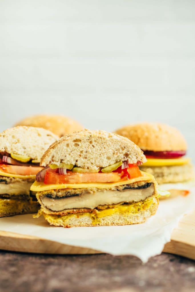 Portobello Burger (35 Minuten) vegan