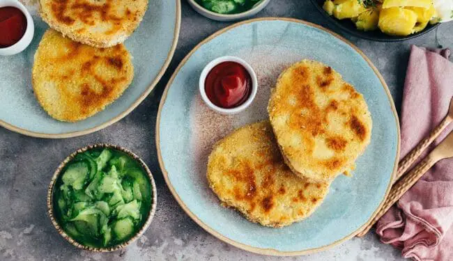 Sellerieschnitzel vegan & glutenfrei