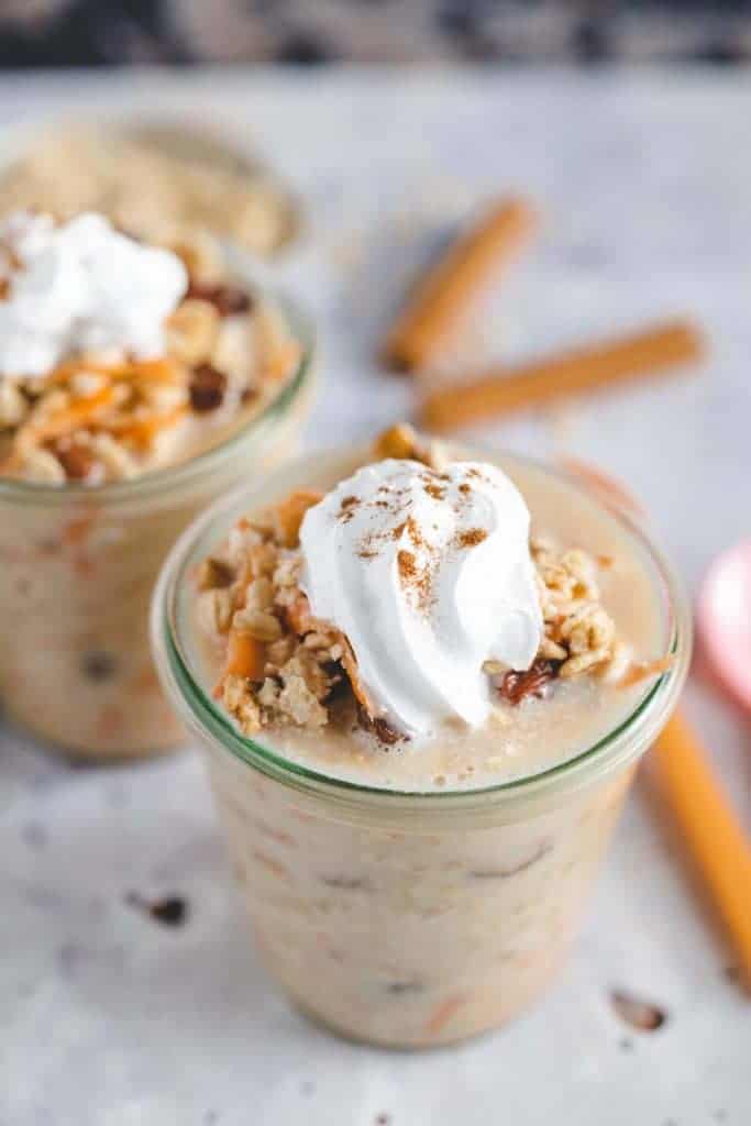 Carrot Cake Overnight Oats