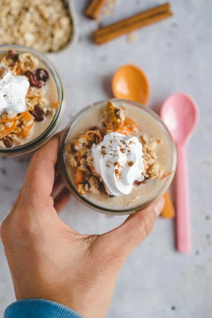 Carrot Cake Overnight Oats