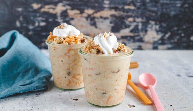 Carrot Cake Overnight Oats