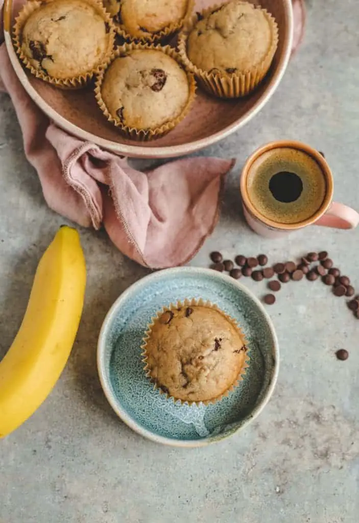 Chocolate Chip Muffins (ölfrei)