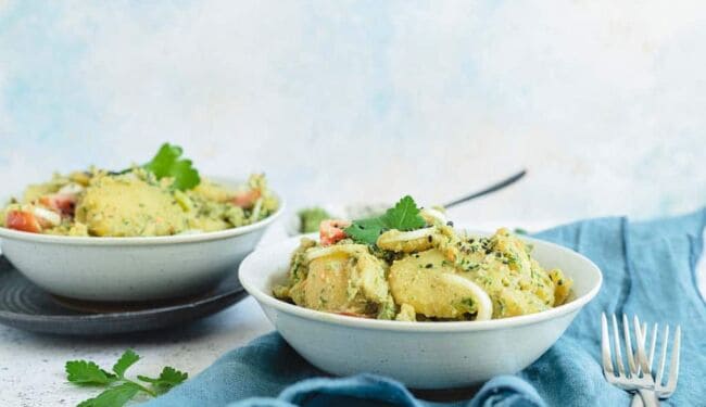 Kartoffelsalat mit Bärlauch Pesto