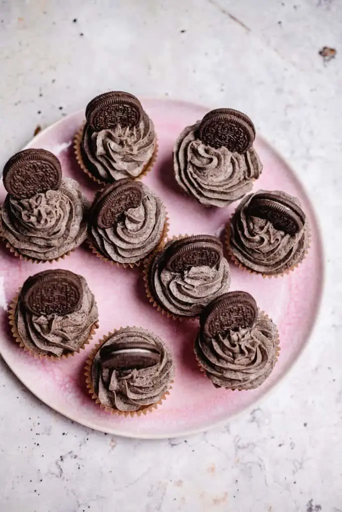 Vegane Oreo Cupcakes