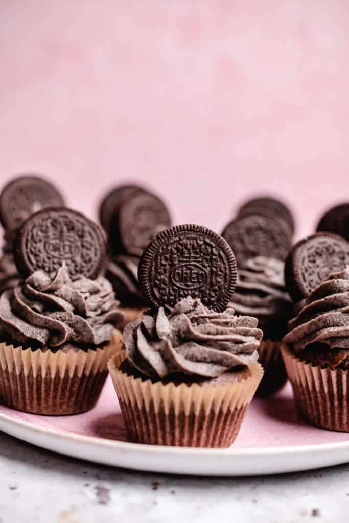 Vegane Oreo Cupcakes