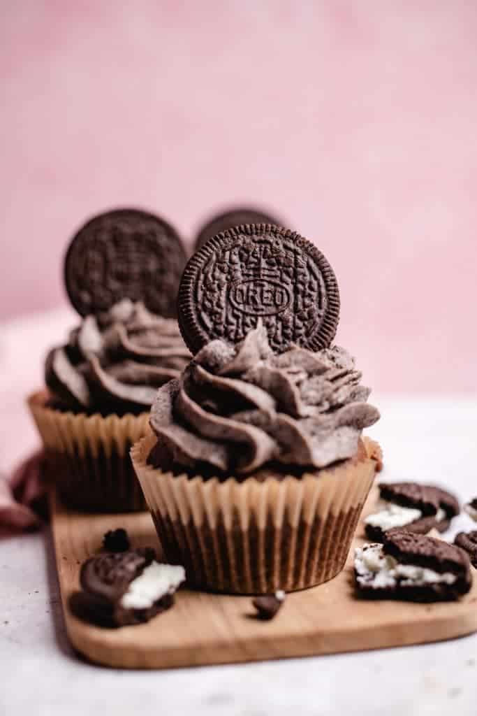 Vegane Oreo Cupcakes