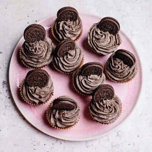 Vegane Oreo Cupcakes