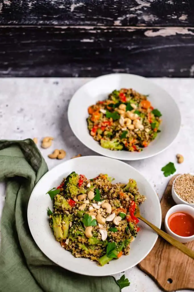 Vegane Quinoa Pfanne