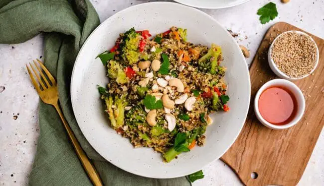 Vegane Quinoa Pfanne