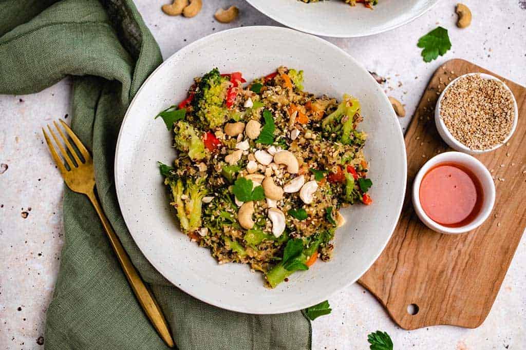 Vegane Quinoa Pfanne