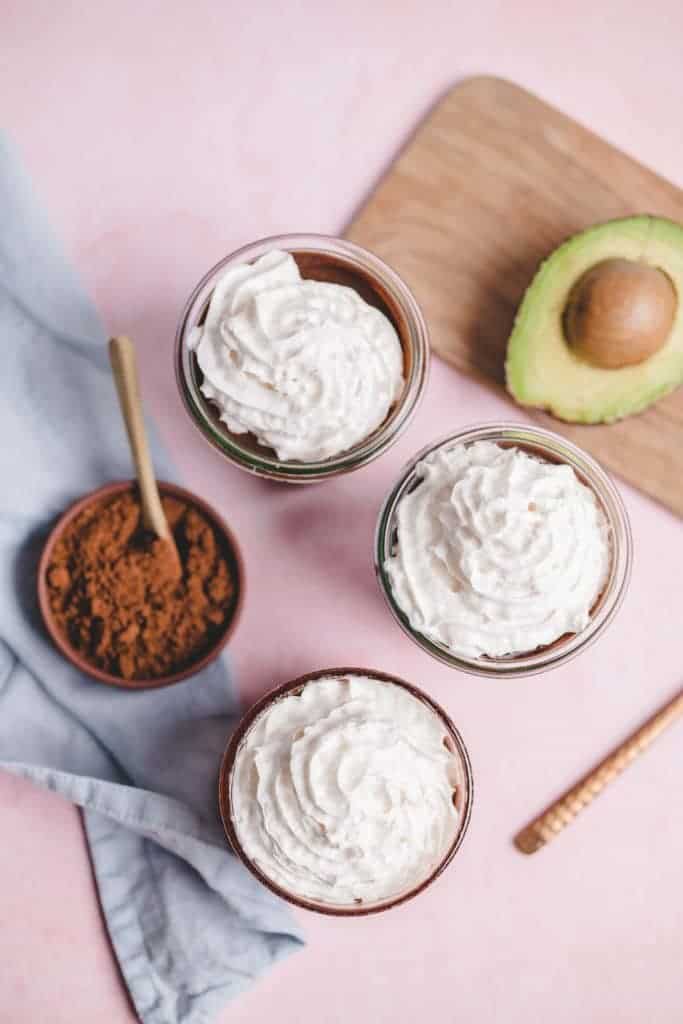 Avocado Schoko Mousse (7 Zutaten)