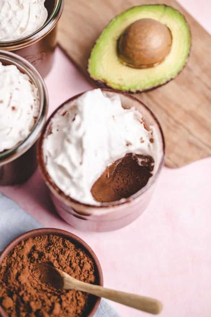 Avocado Schoko Mousse (7 Zutaten)