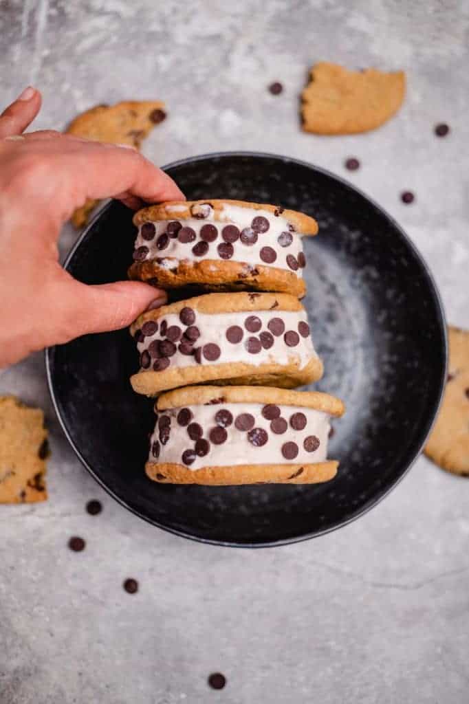 Cookie Ice Cream Sandwiches