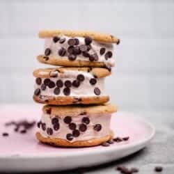 Cookie Ice Cream Sandwiches