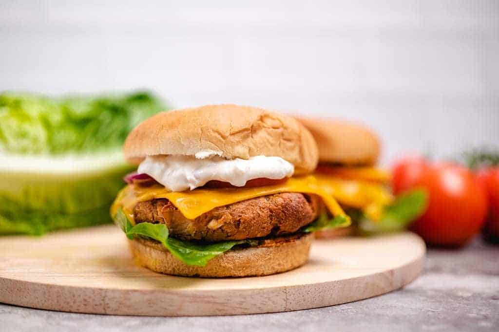 Jackfruit Burger (grillfreundlich)