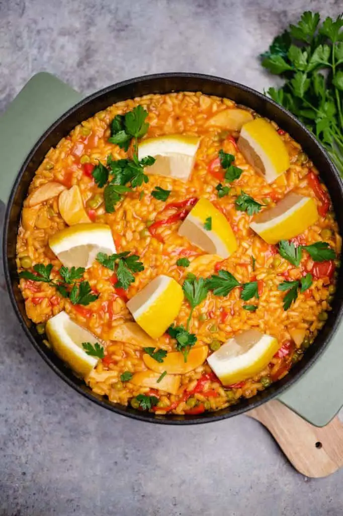 Vegane Paella (45 Minuten)