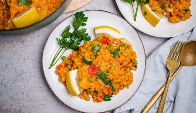 Vegane Paella (45 Minuten)