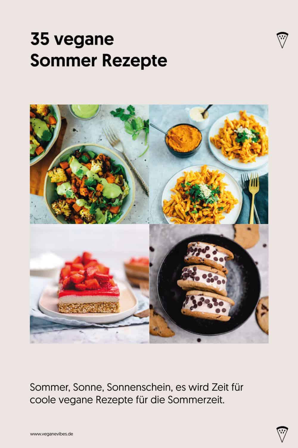 Entdecke vegane Sommer Rezepte für deine Grillparty oder Gartenparty. Genieße vegane Speisen im Sommer und finde eine vielzahl an veganen Beilagen, Hauptspeisen, Snacks. Go Vegan, Enjoy Sommer.