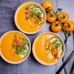 Gazpacho selber machen (vegan, glutenfrei, ölfrei)