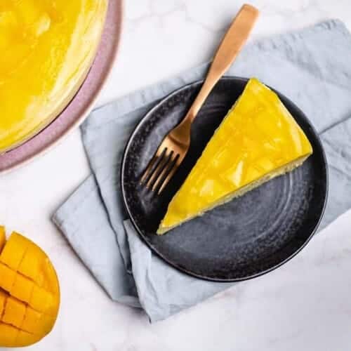 Mango Sahne Torte vegan