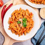 Pasta Arrabiata (30 Minuten) vegan Rezept