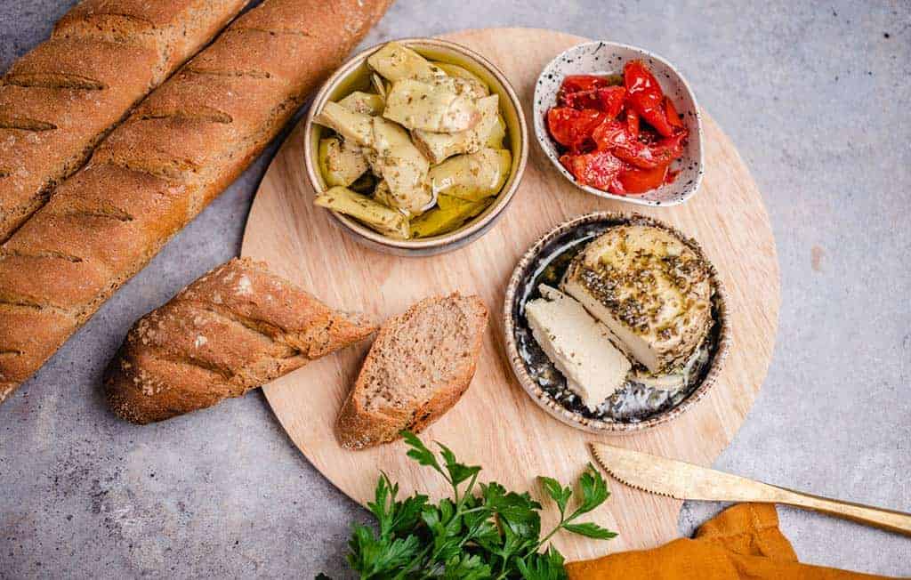 Veganes Weizenbaguette