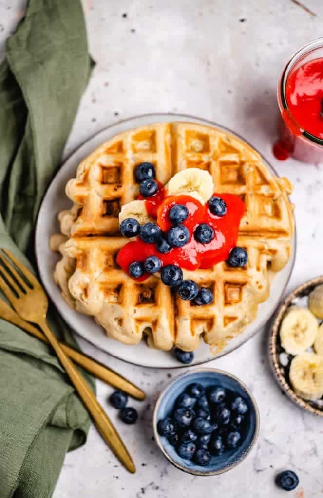 vegane Waffeln (25 Minuten)