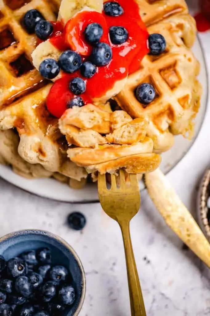 vegane Waffeln (25 Minuten) — VEGANE VIBES