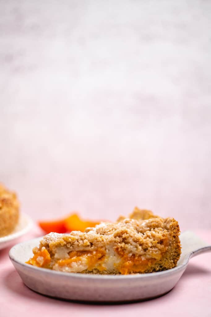 Aprikosen Pudding Kuchen (vegan)