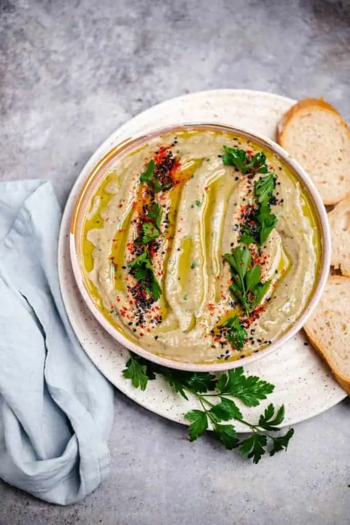 Baba Ghanoush (how-to) Rezept vegan