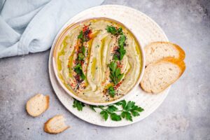 Baba Ghanoush (how-to) Rezept vegan