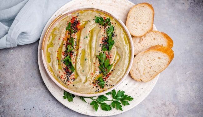 Baba Ghanoush (how-to) Rezept vegan